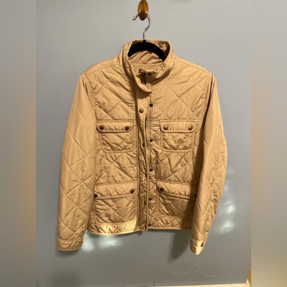 Thread & Supply Tan Quilted Jacket